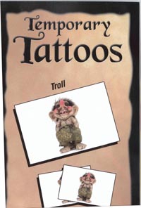 Troll Temporary Tattoos Troll Temporary Tattoos
